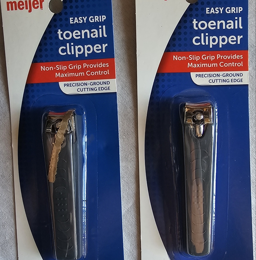 2 PK TOENAIL CLIPPERS New